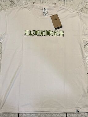 New Nike ACG Dri-FIT Iguana T-Shirt Phantom White Men’s Size Medium HJ0884-030